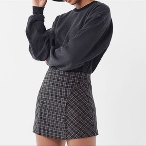 Urban Outfitters Plaid Mini Skirt